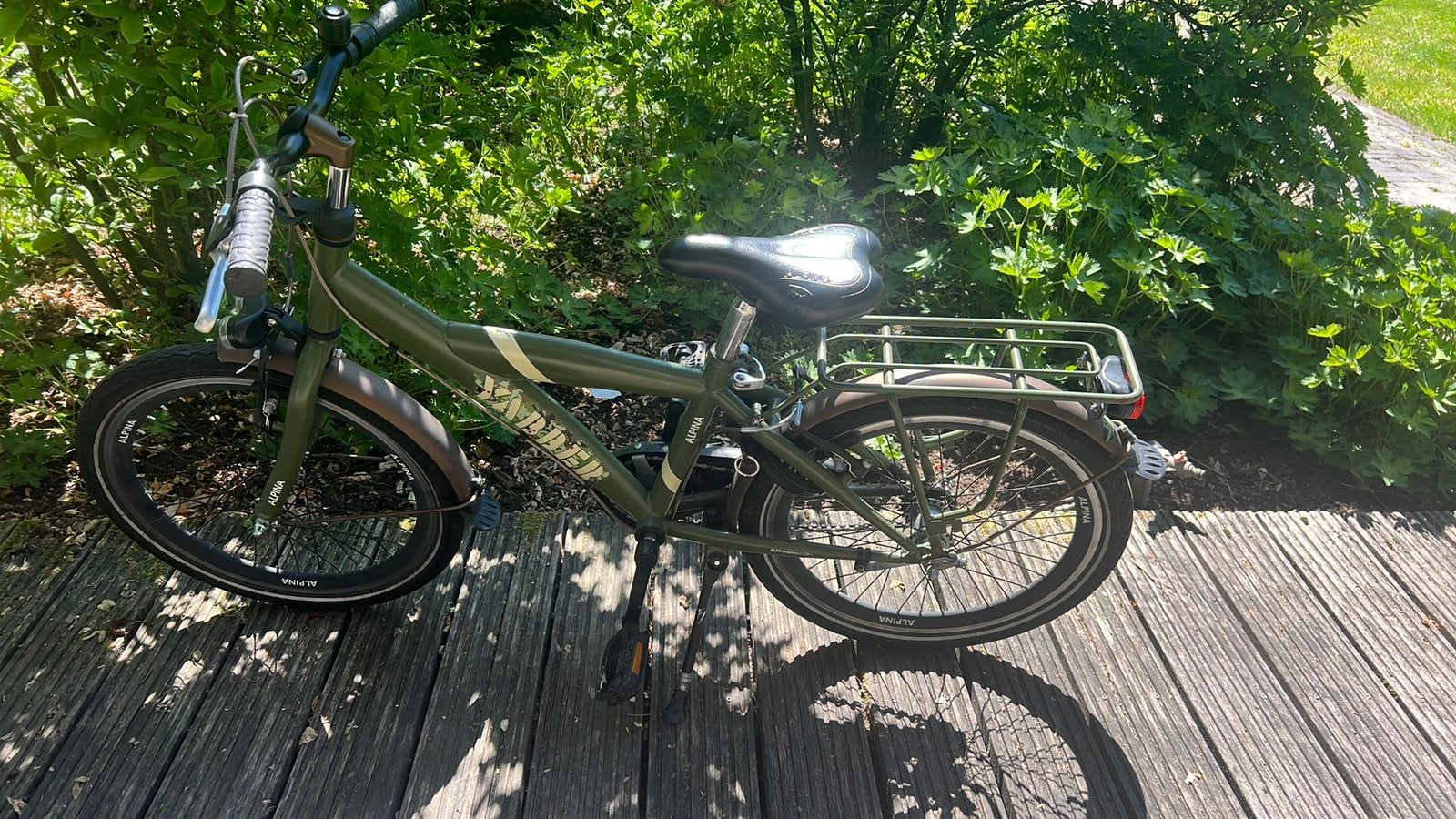 Alpina Yabber 20 inch jongensfiets, Ophalen, Terugtraprem, Gebruikt, Handrem