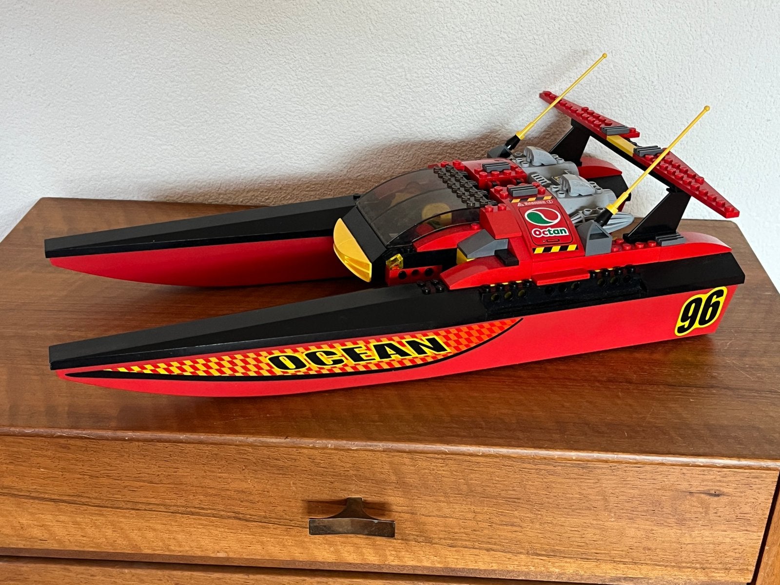 Lego set Speedboot 7244 - 2005, Ophalen of Verzenden, Gebruikt, Lego