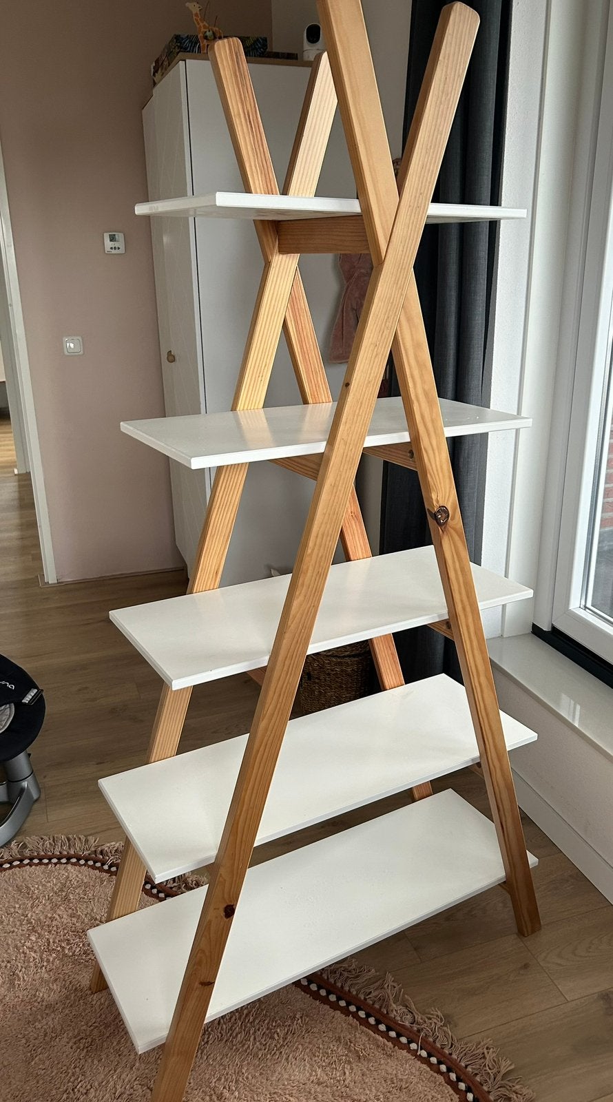 Woood Tipi boekenkast kinderkamer, Huis en Inrichting, Ophalen, Gebruikt, 50 tot 100 cm, 25 tot 50 cm