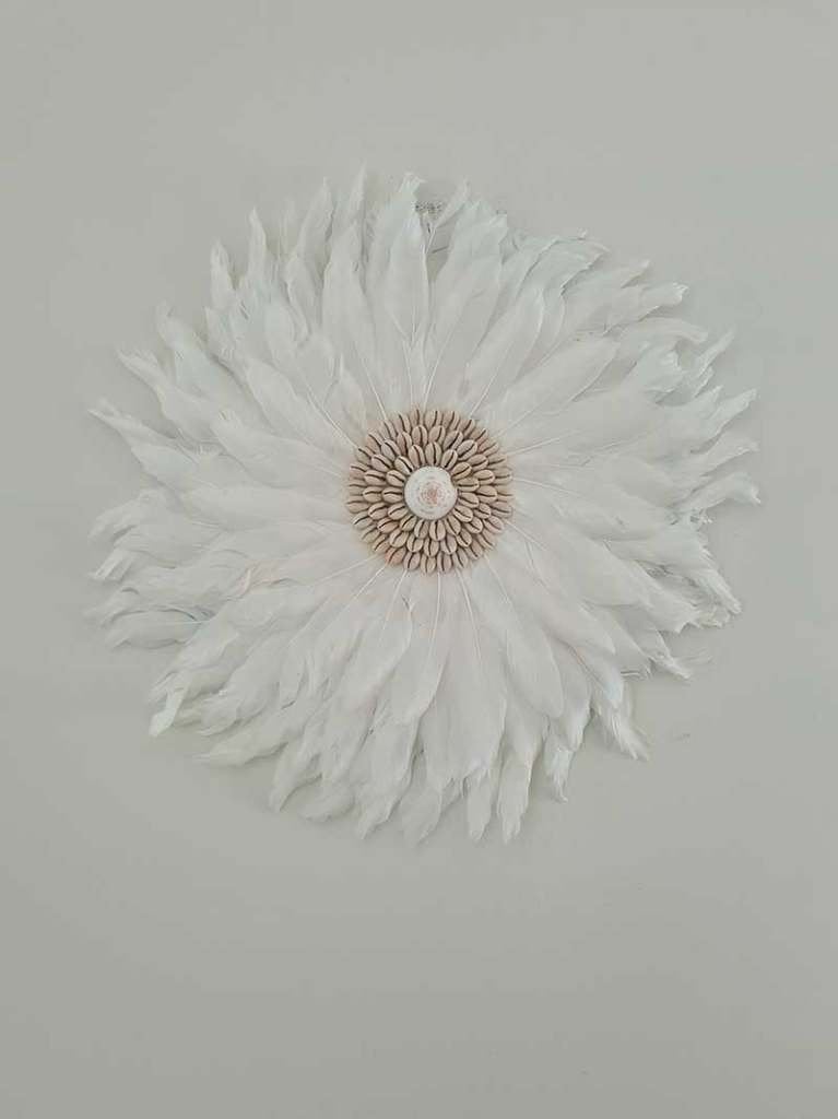 Wanddecoratie bulu Angel uit Bali, Boho, Hout, Ophalen of Verzenden, 42 cm