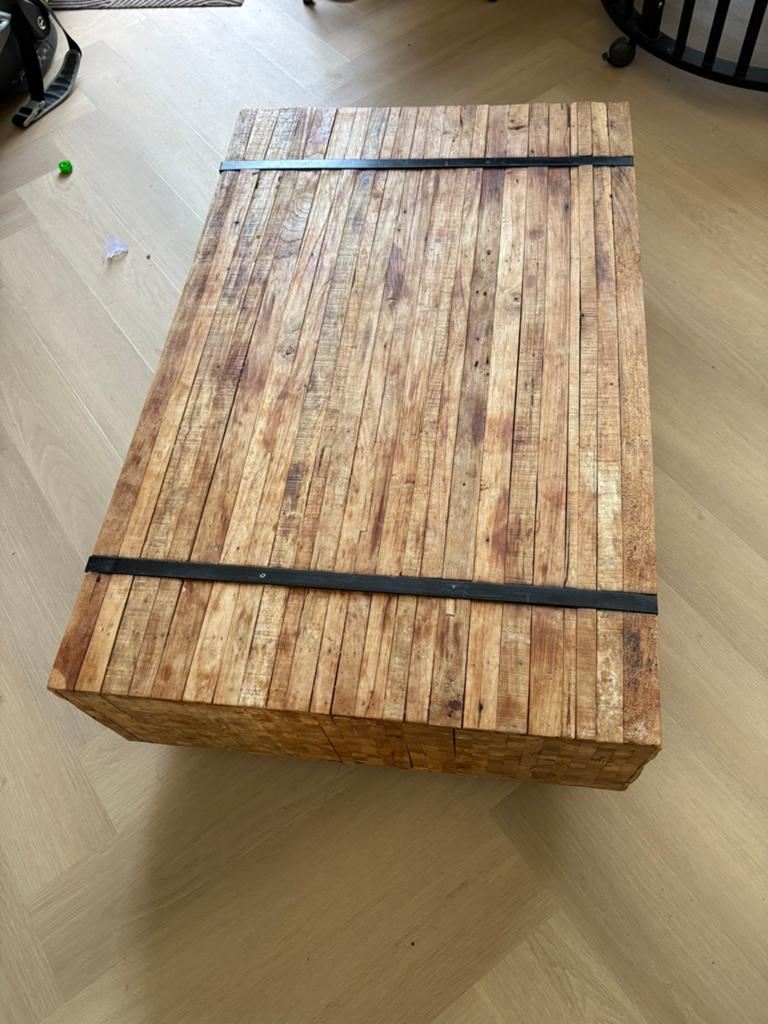 Xooon salontafel, 100 tot 150 cm, Zo goed als nieuw, Minder dan 50 cm, Industrieel