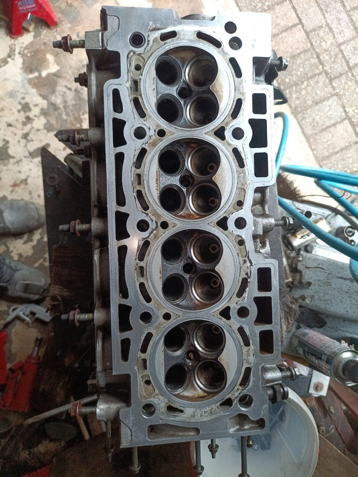 Cilinderkop rfn Peugeot/citroen geen kleppen met nokkenassen, Auto-onderdelen, Ophalen, Peugeot