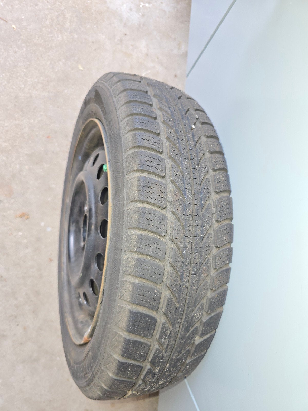 Winterbanden 155/65R14 75T, Auto-onderdelen, Banden en Velgen, Ophalen, 14 inch, Gebruikt, 155 mm