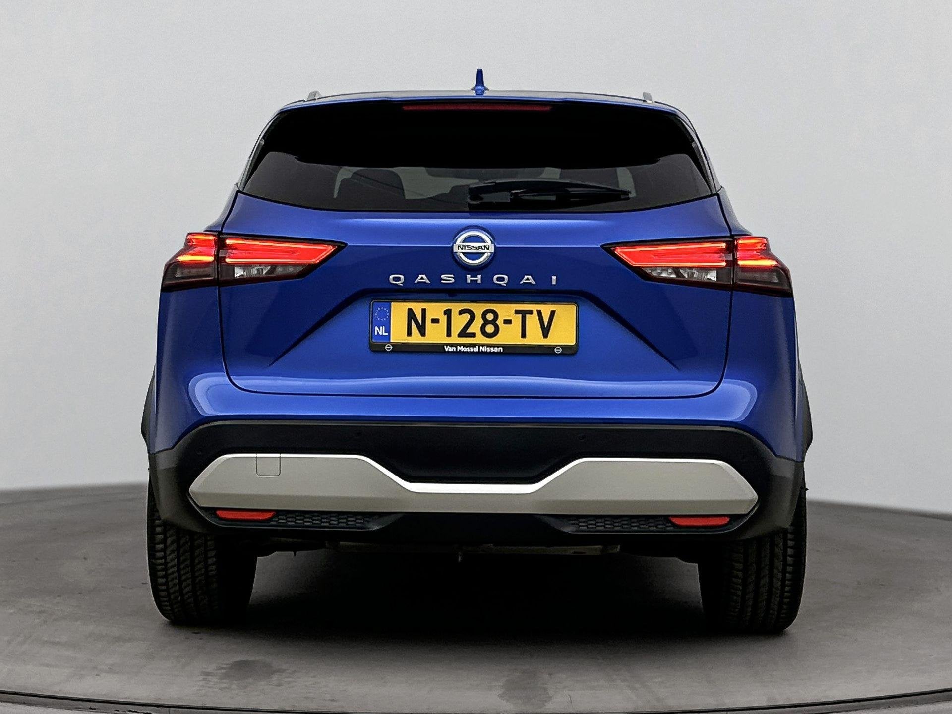 Nissan Qashqai 1.3 MHEV Xtronic Tekna Plus 158PK | Automaat, Auto's, Euro 6, Blauw, Qashqai, Onderhoudsboekje