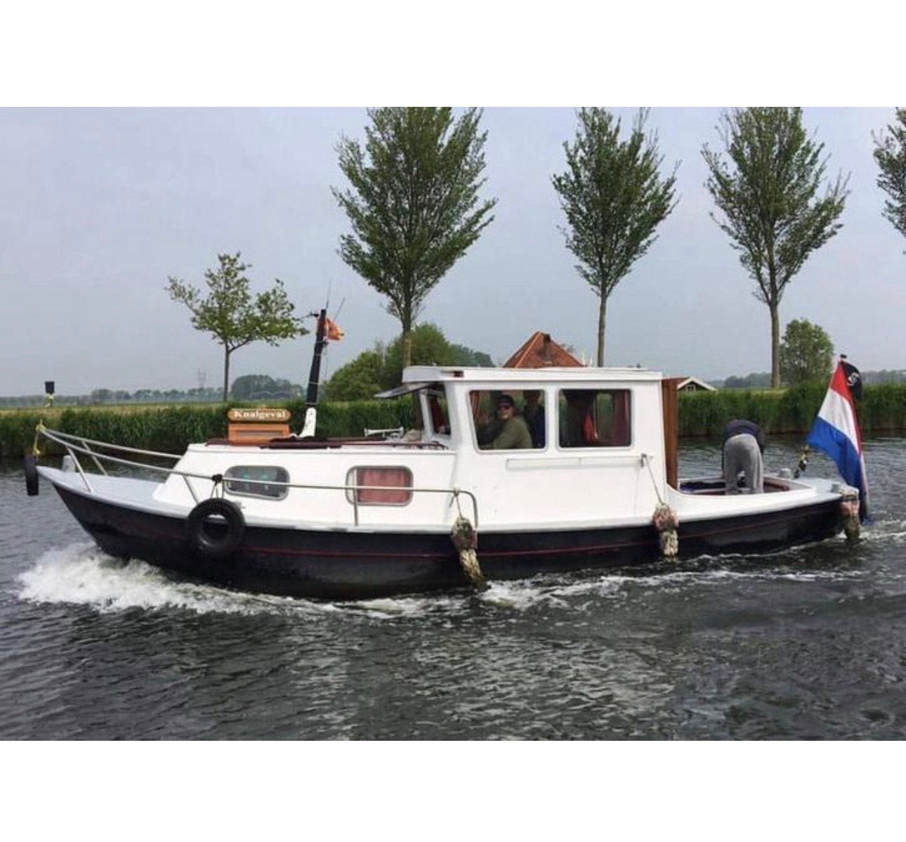 Motorvlet knalgeval, 9 m, Diesel, Hydraulische besturing, 2.00 meter