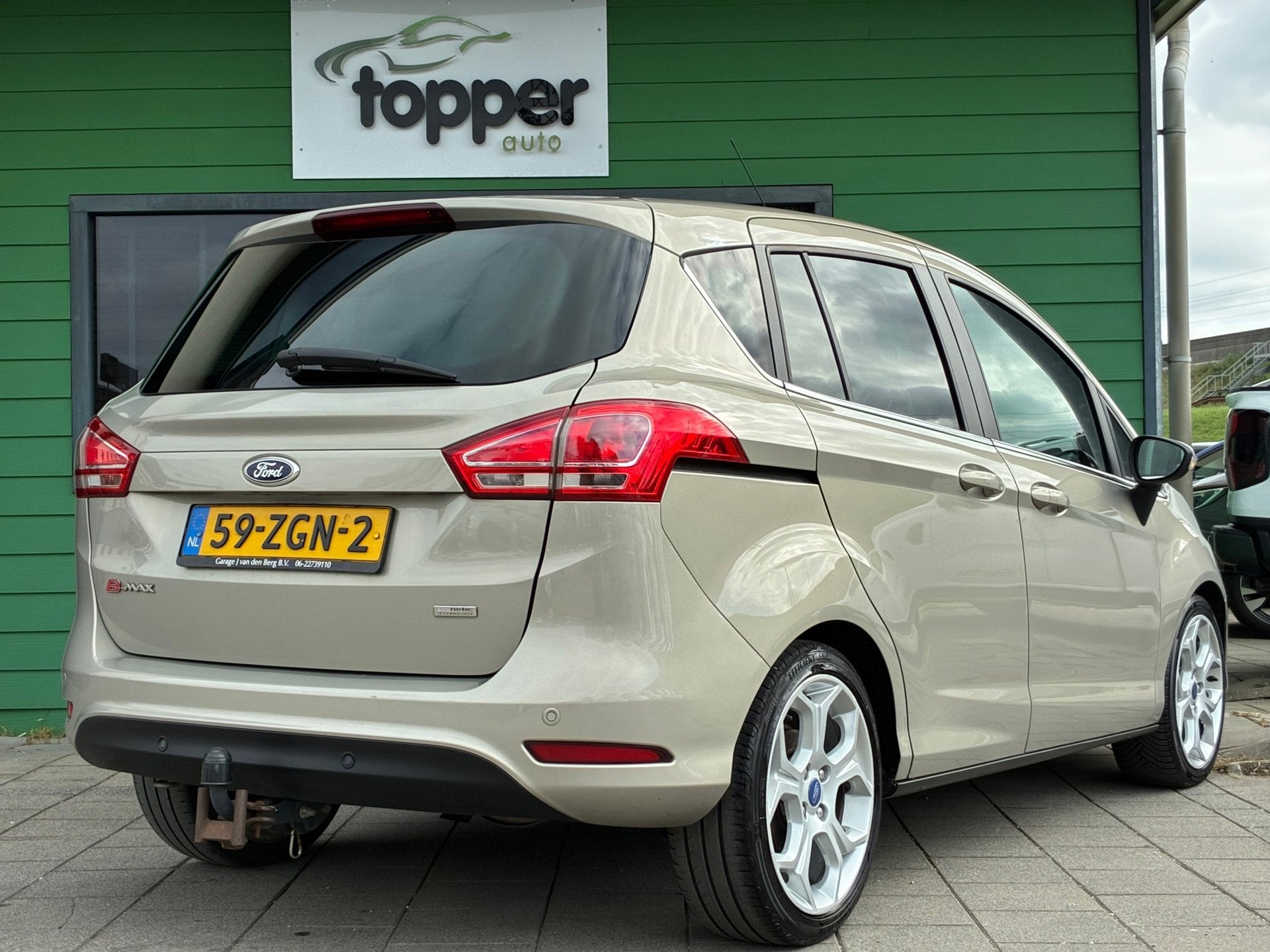 Ford B-Max 1.0 EcoBoost Titanium|CruiseControl|Climatronic|T, Auto's, Voorwielaandrijving, Euro 5, Gebruikt, 750 kg