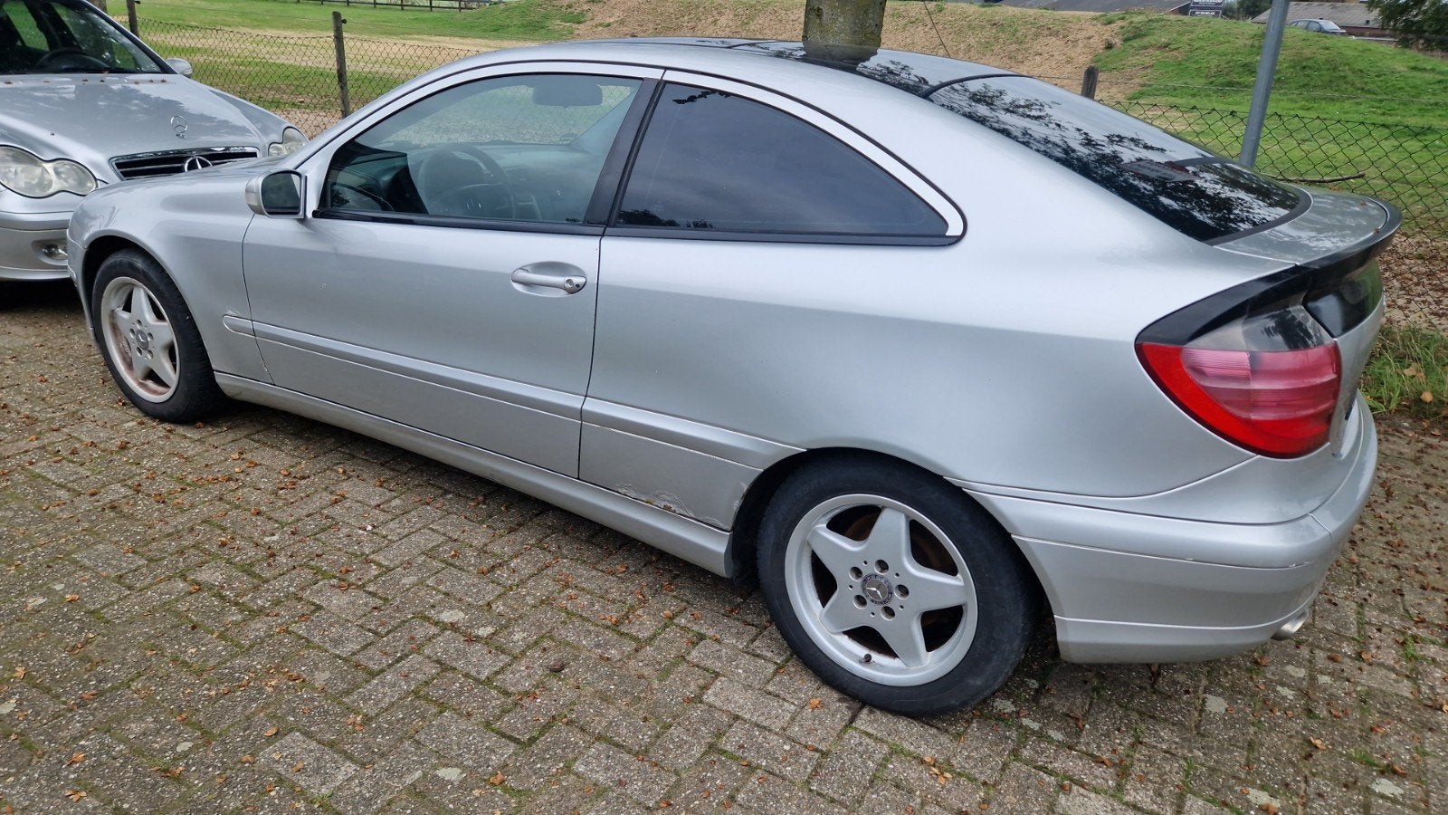 Mercedes C Coupe voor export cross of demontage, Ophalen, Gebruikt, Mercedes-Benz