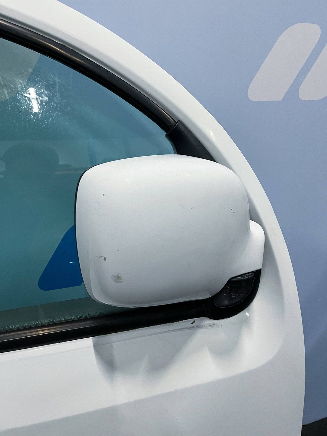 Voorportier rechts Renault Kangoo wit 801004234R, Gebruikt, -, Deur, -