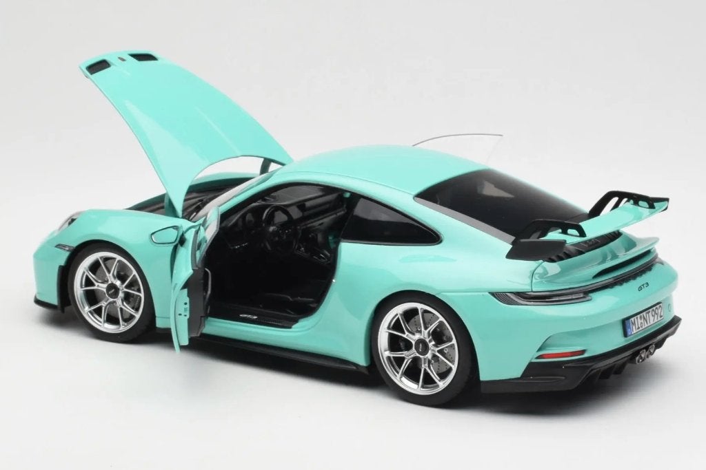Porsche 911 GT3 2021 Mint groen Lim.Ed. NOREV 1/18 187316, Verzenden, Nieuw, Auto, Norev