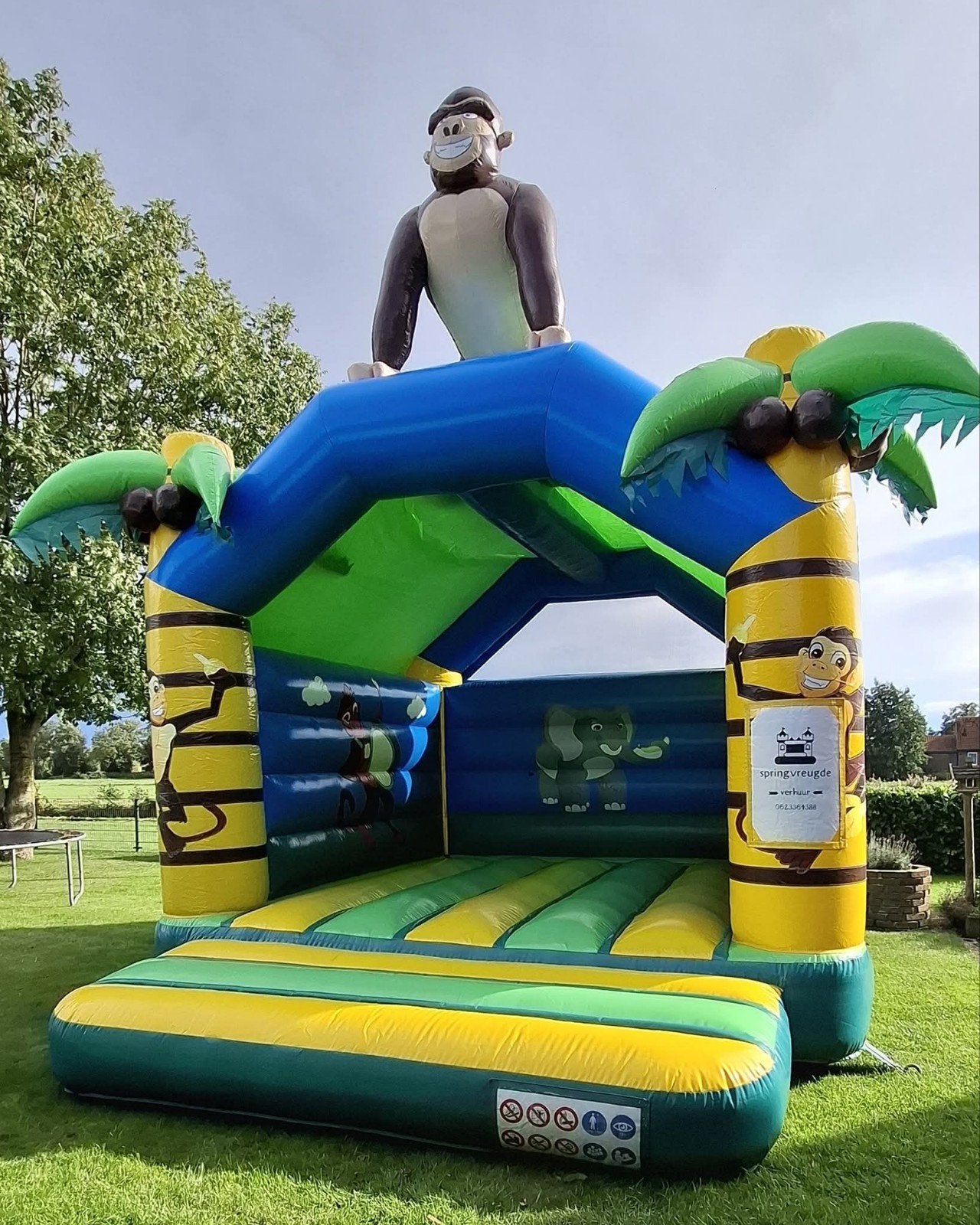 springkussen jungle te huur, Ophalen, Nieuw, Verjaardag