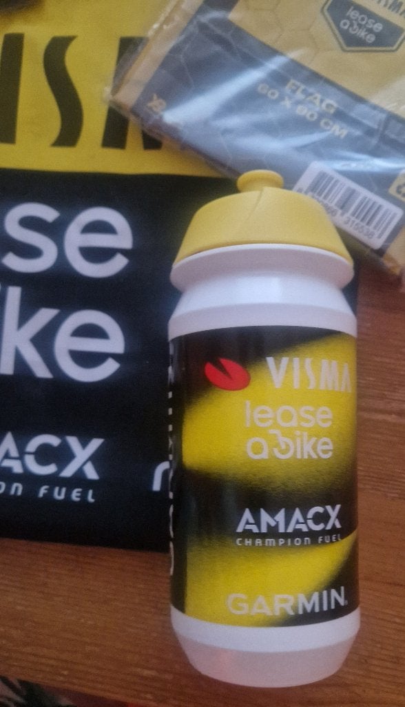 bidon tour de france 2025 Visma, Ophalen, Nieuw