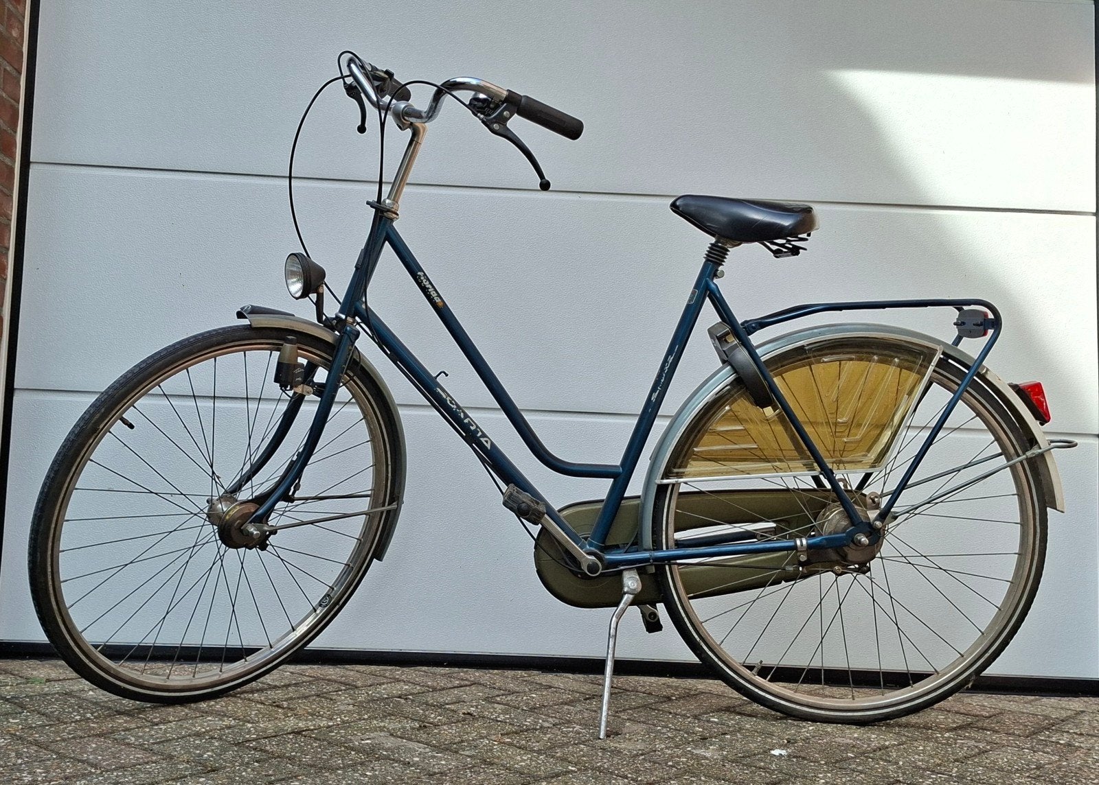 Sparta Florida Sunliner Damesfiets. 7 Shimano Versnellingen, Sparta, Gebruikt, Velgrem, Versnellingen