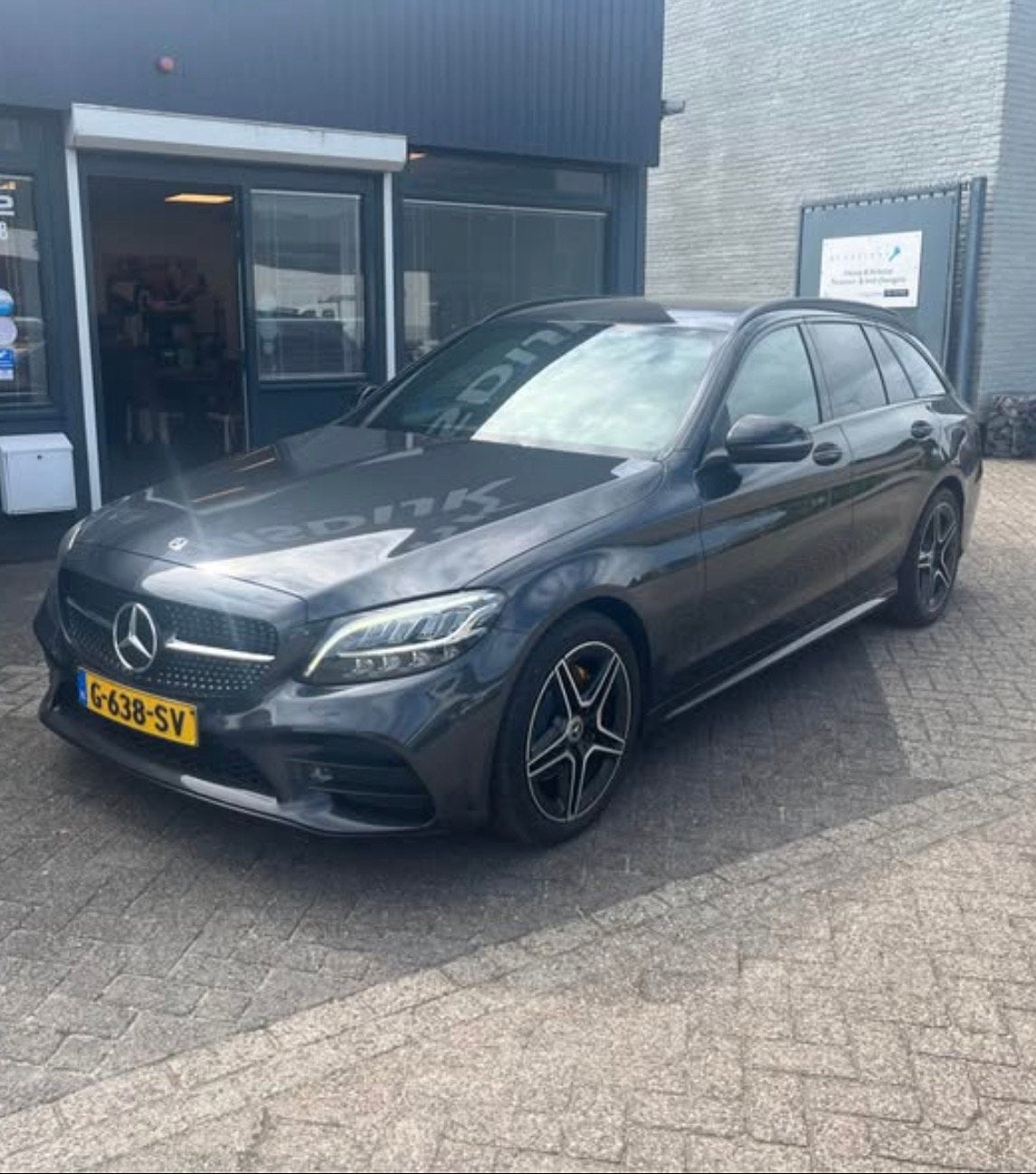 Mercedes-Benz C-Klasse C160 129pk 9G-TRONIC 2019 Grijs, Automaat, 1800 kg, LED verlichting, 4 cilinders