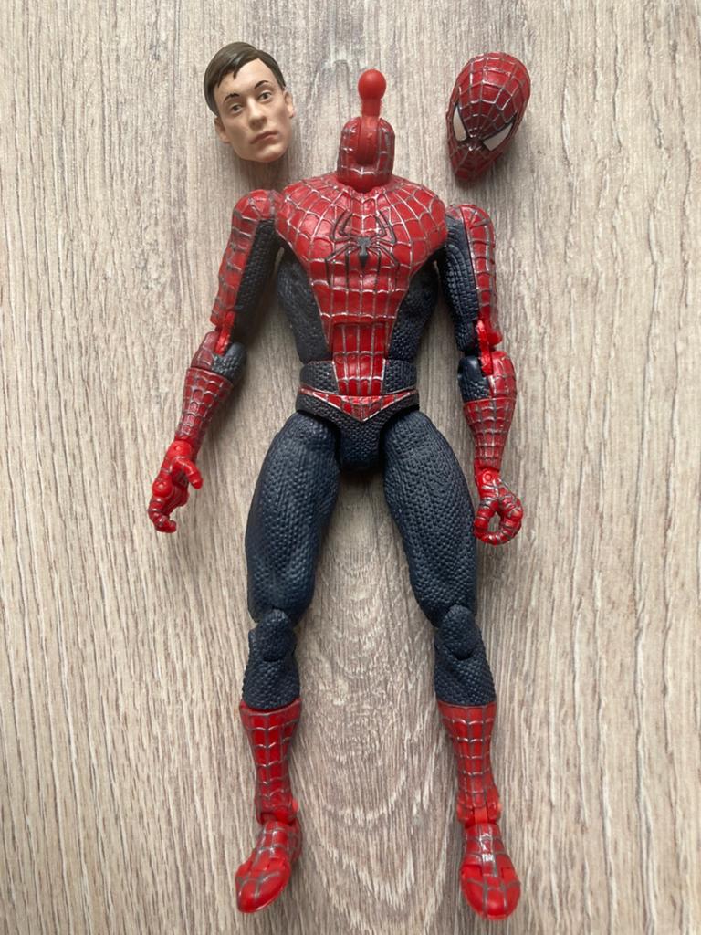 Spiderman toybiz movie figuur, Verzenden, Gebruikt