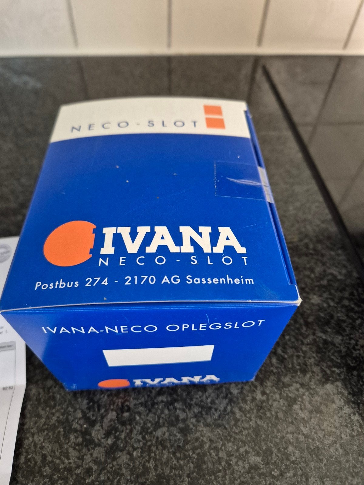 Ivana NeCo Oplegslot SKG met vaste cilinder, Ophalen of Verzenden, Nieuw, Overige materialen, Slot