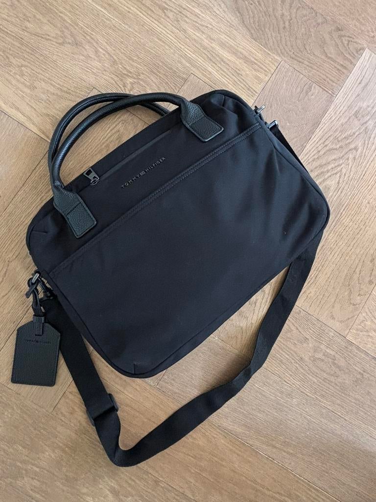 Nylon laptop bag Tommy Hilfiger, Ophalen of Verzenden, Zo goed als nieuw