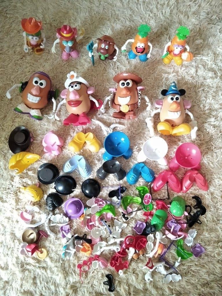 Mr en mrs potatohead, toy story, prachtige hoeveelheid, Ophalen of Verzenden, Gebruikt
