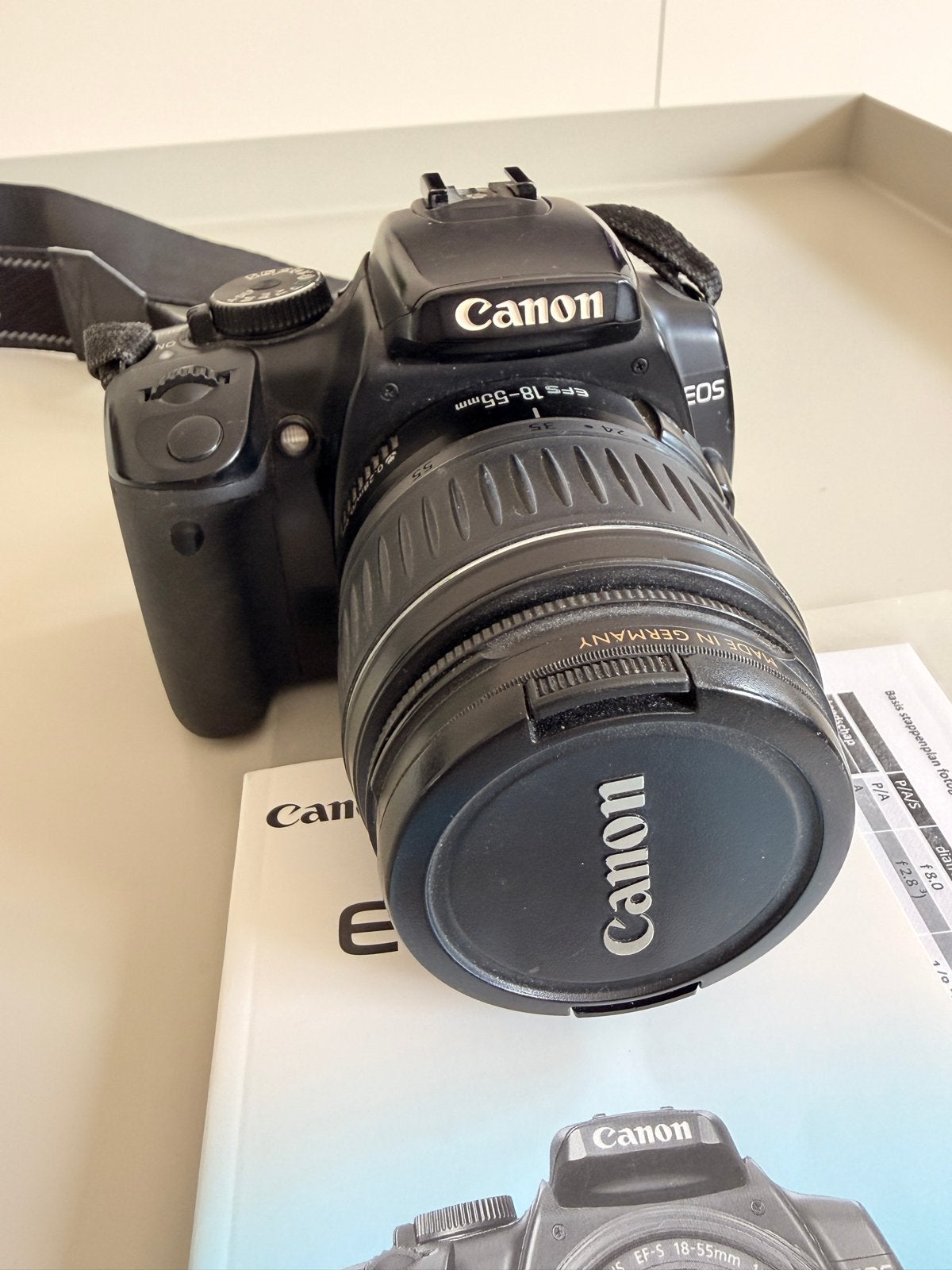 Canon EOS 400D Spiegelreflexcamera met EF-S 18-55mm lens, Audio, Tv en Foto, Fotocamera's Digitaal, Gebruikt, Spiegelreflex, Canon
