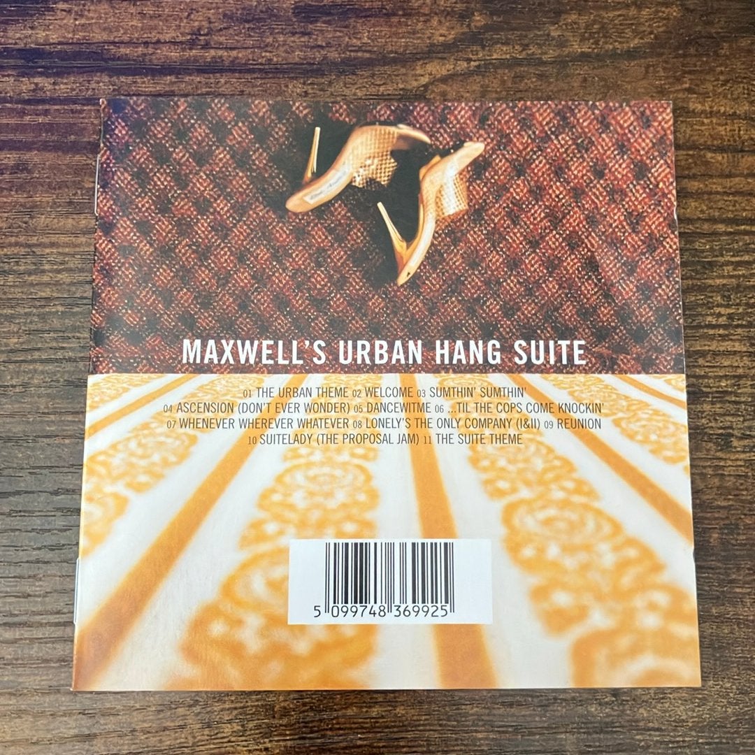 CD Maxwell - Maxwell’s Urban Hang Suite, Cd's en Dvd's, Cd's | R&B en Soul, Inclusief doosje, Ophalen of Verzenden, Zo goed als nieuw