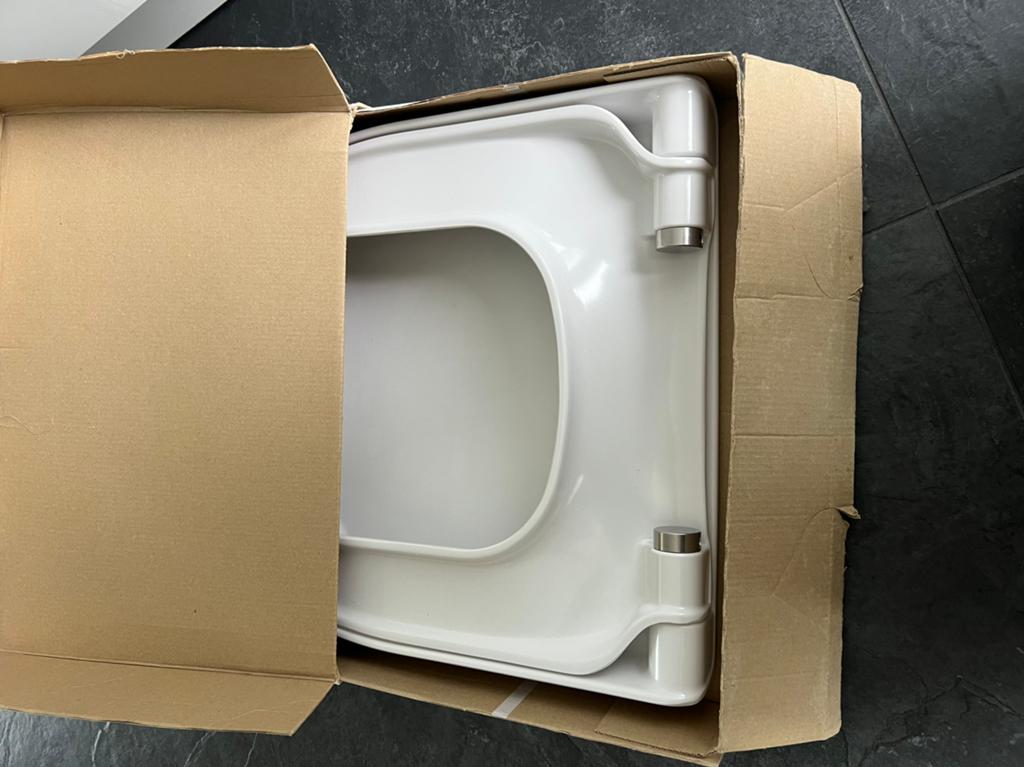 Subway 2.0 compact WC bril wit, Ophalen, Nieuw, Wit