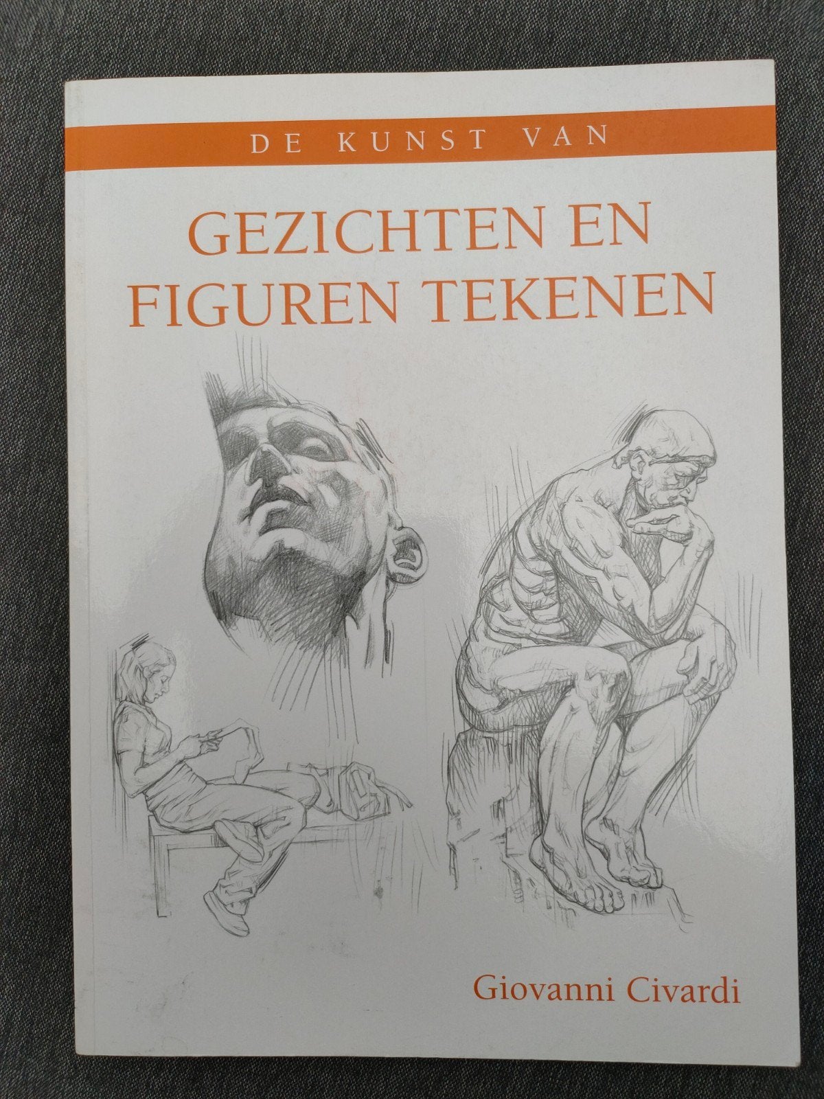 Gezichten en figuren tekenen - Giovanni Civardi, Ophalen of Verzenden, Zo goed als nieuw, Boek of Gids