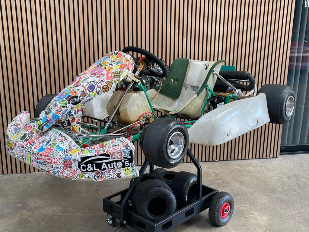 MS Kart met Rotax Max Senior non evo, Sport en Fitness, Karting, Ophalen, Gebruikt, Kart