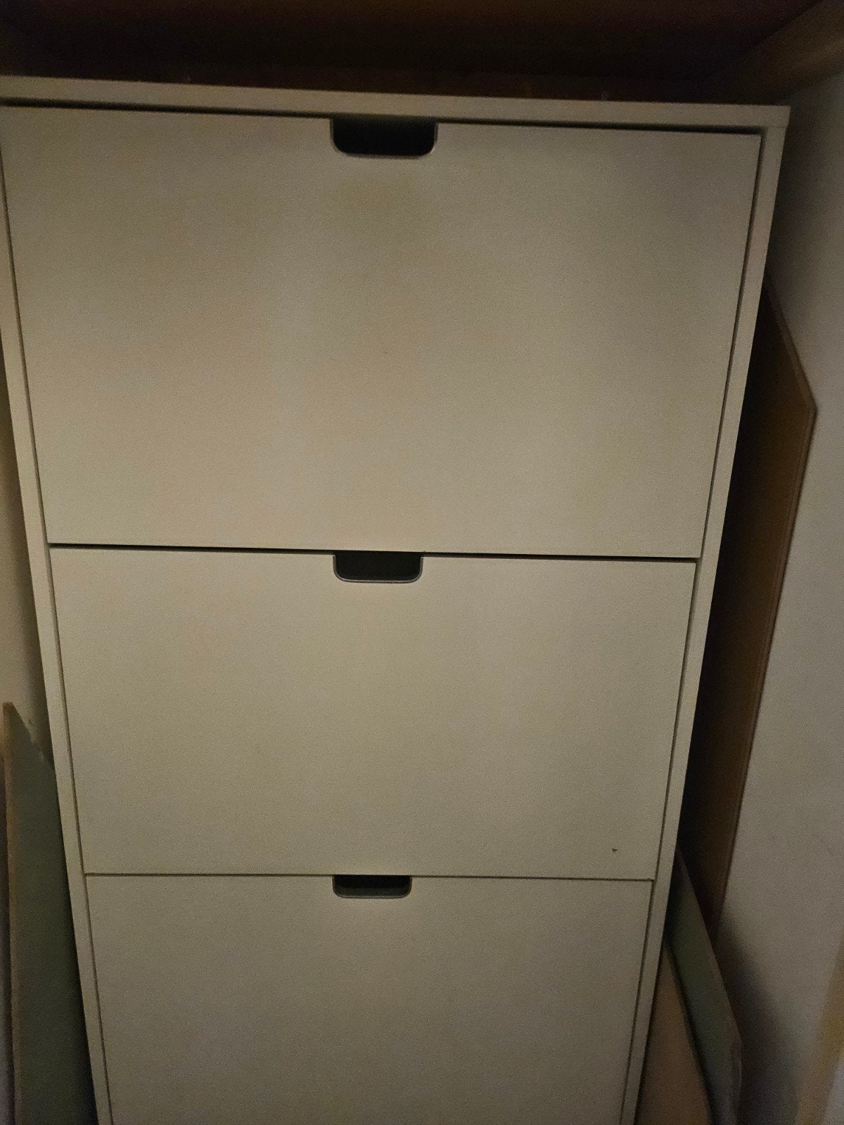 IKEA STÄLL Schoenenkast 3 vakken wit, Ophalen, Gebruikt, Modern