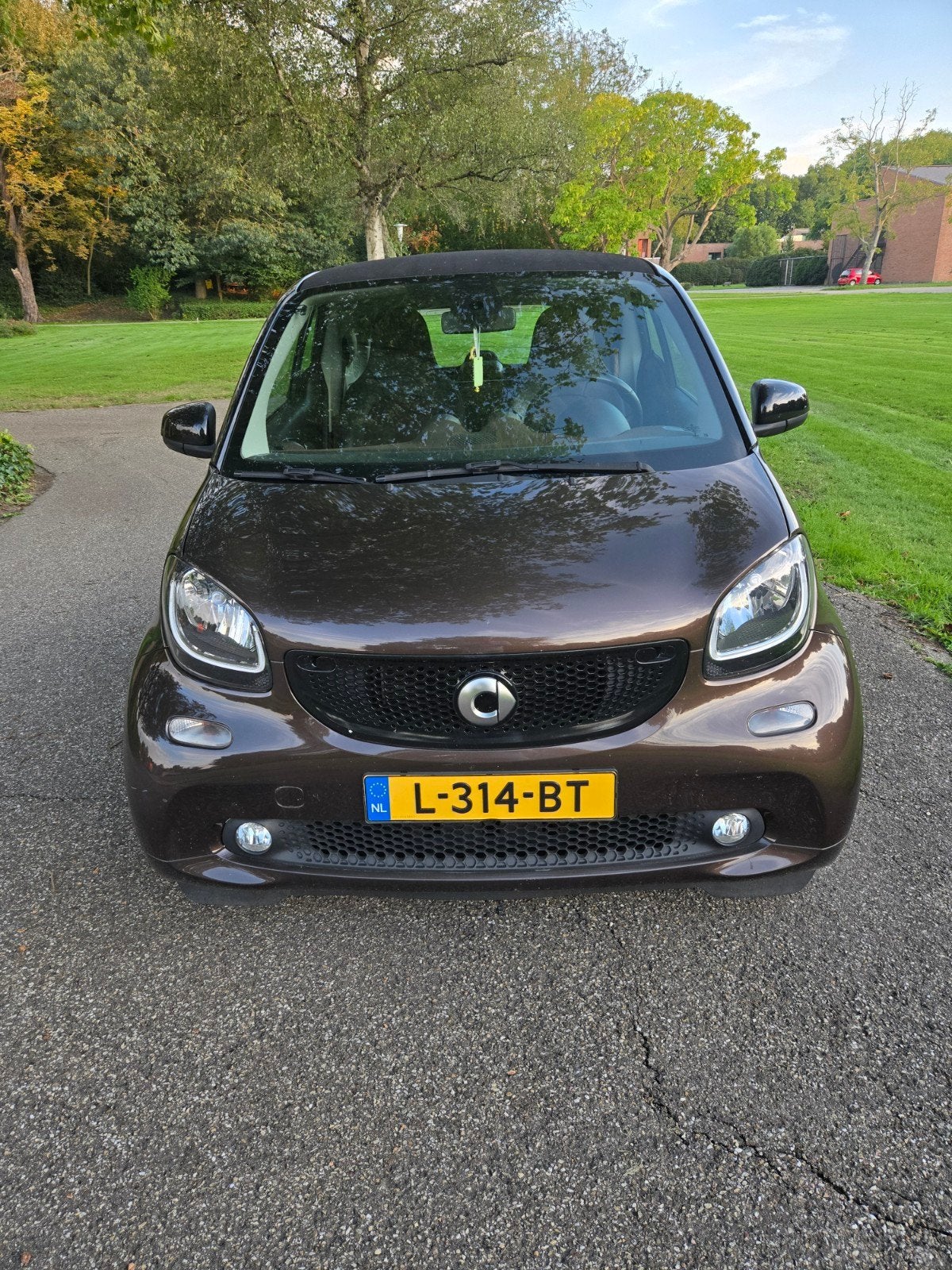 Smart ForTwo 1.0 52KW Coupe 2018 Bruin, Achterwielaandrijving, Bruin, 24 km/l, Handgeschakeld