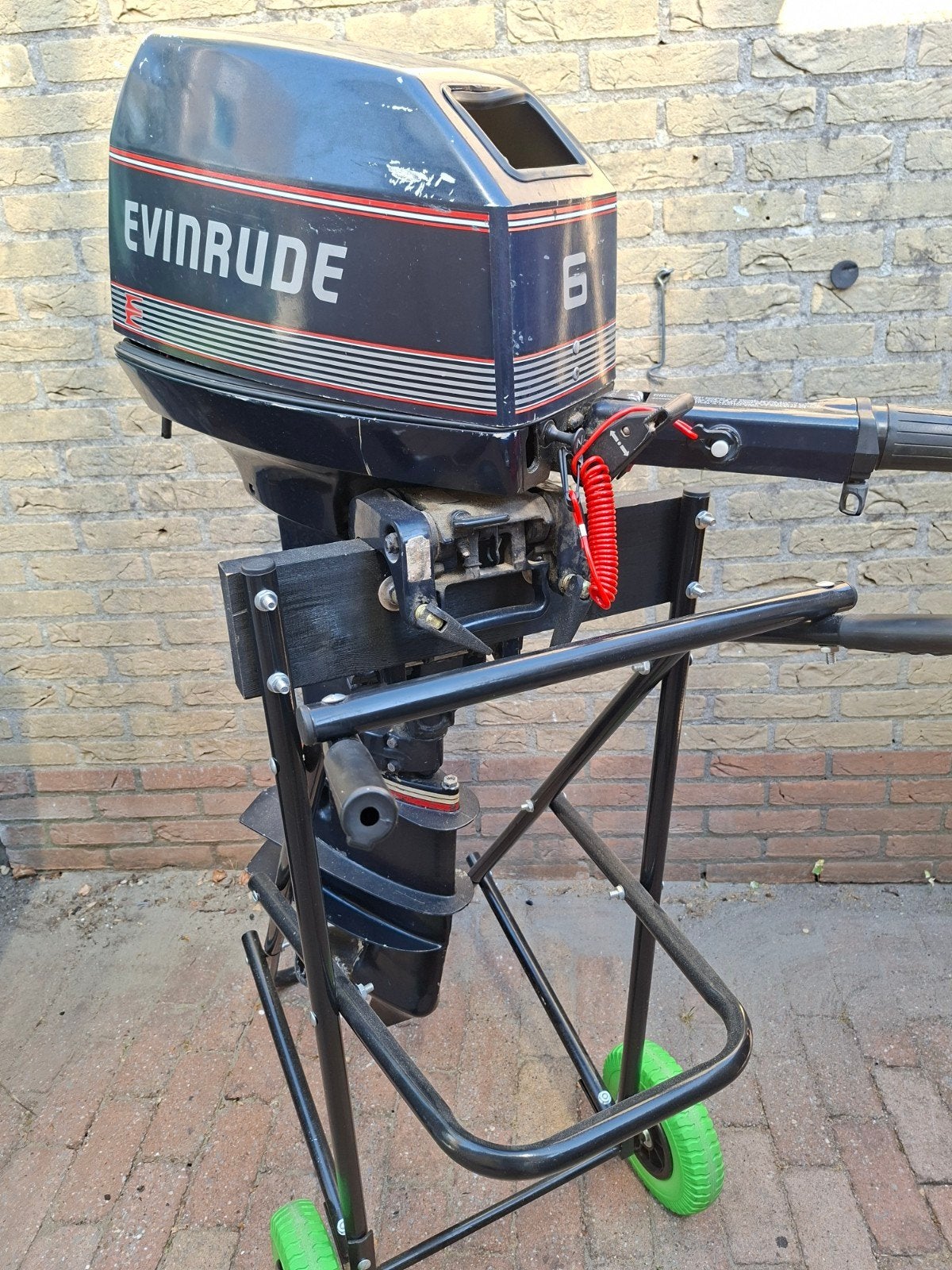 Evinrude 6 pk gratis, Ophalen, Gebruikt