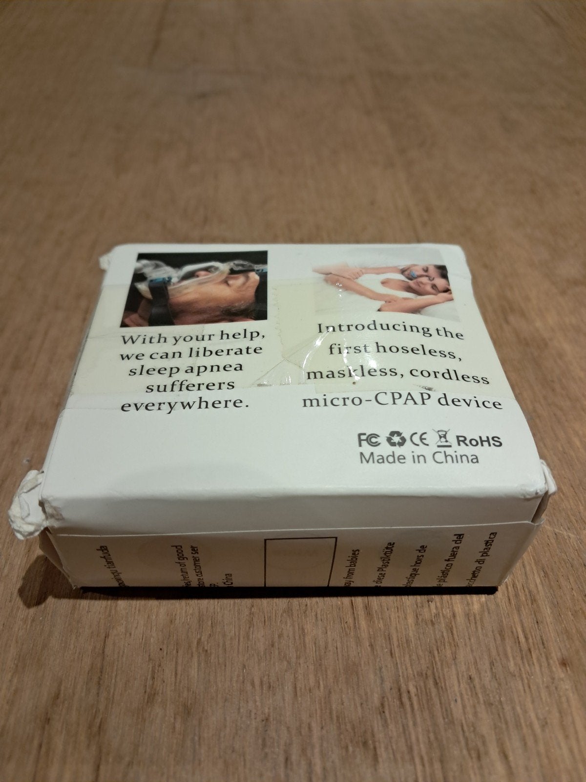 Slaapapneu masker - Draadloos micro-CPAP apparaat, Ophalen of Verzenden, Nieuw