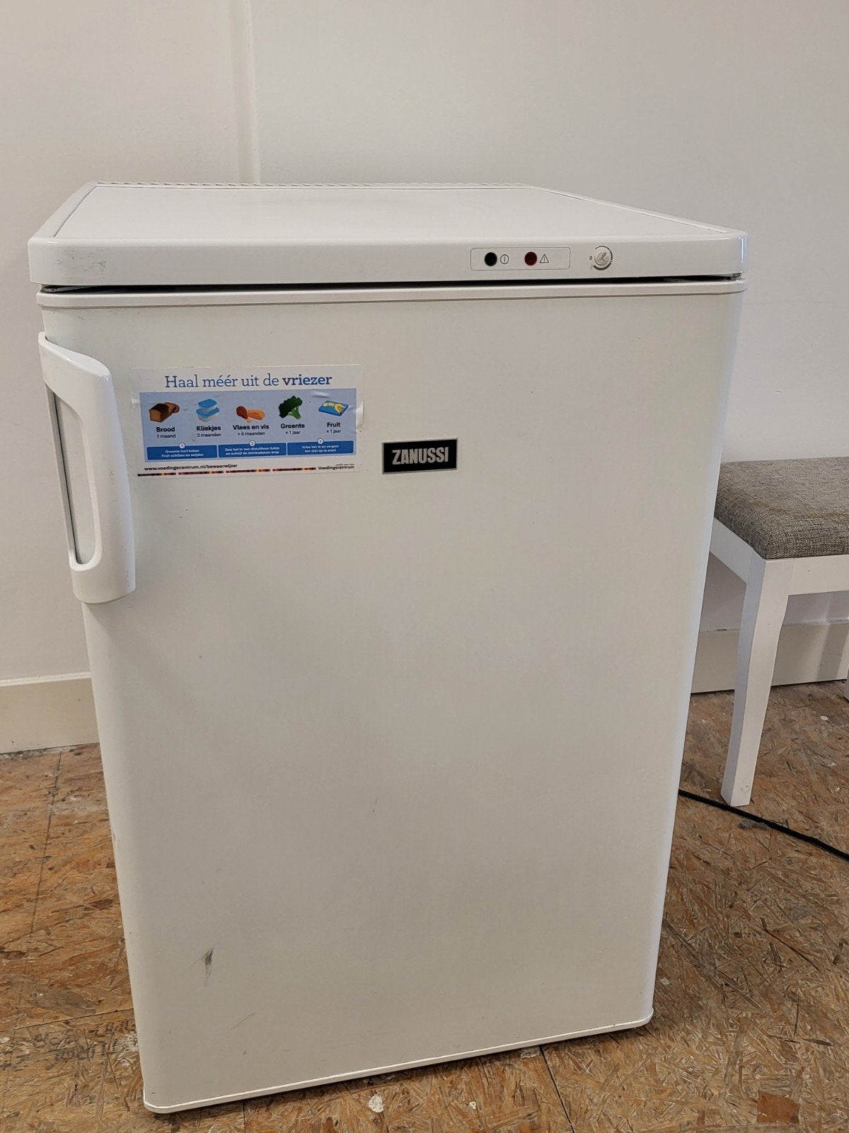 zanussi vriezer., Witgoed en Apparatuur, Ophalen, Gebruikt, 60 tot 90 cm