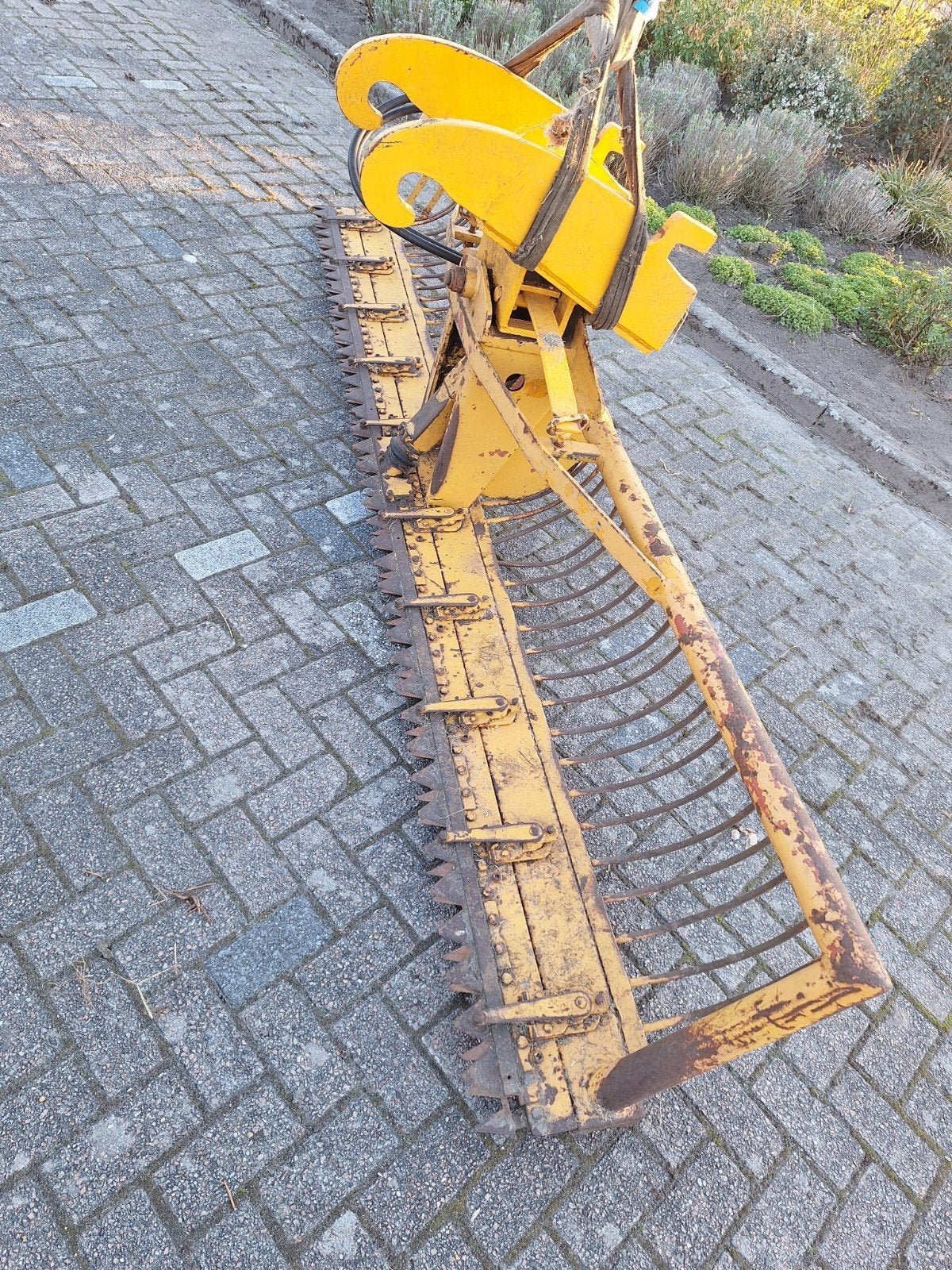 Maaikorf 3 meter, Ophalen, Grondbewerking