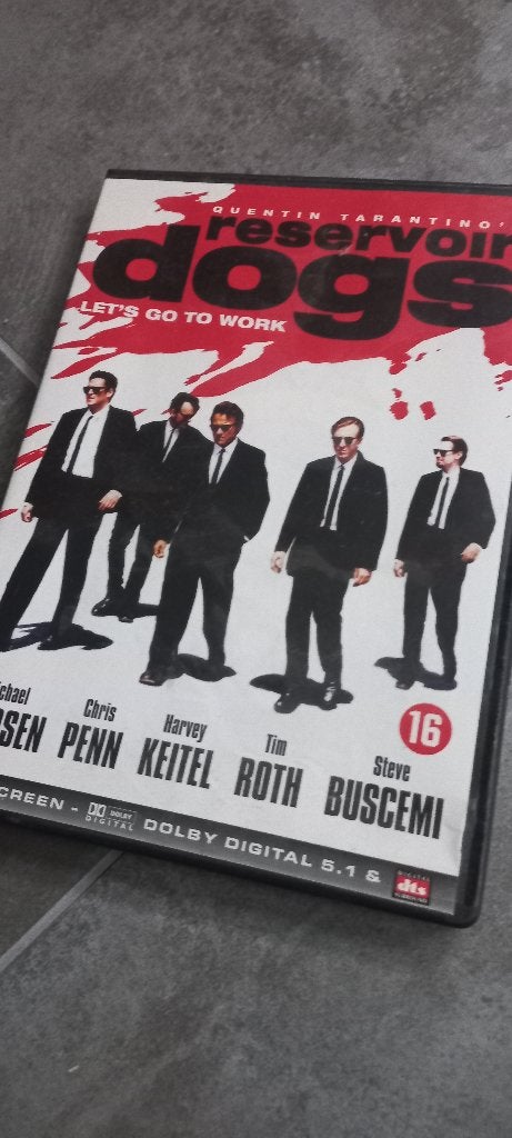 DVD Reservoir Dogs - nieuw, Engels, Alle leeftijden, Nederlands, Actiethriller