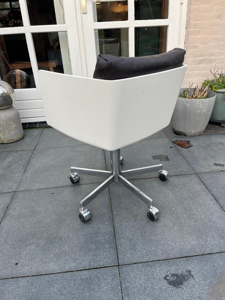 Postmodern Piero Lissoni, Huis en Inrichting, Stoelen, Ophalen, Gebruikt, Italiaans vintage, Leer