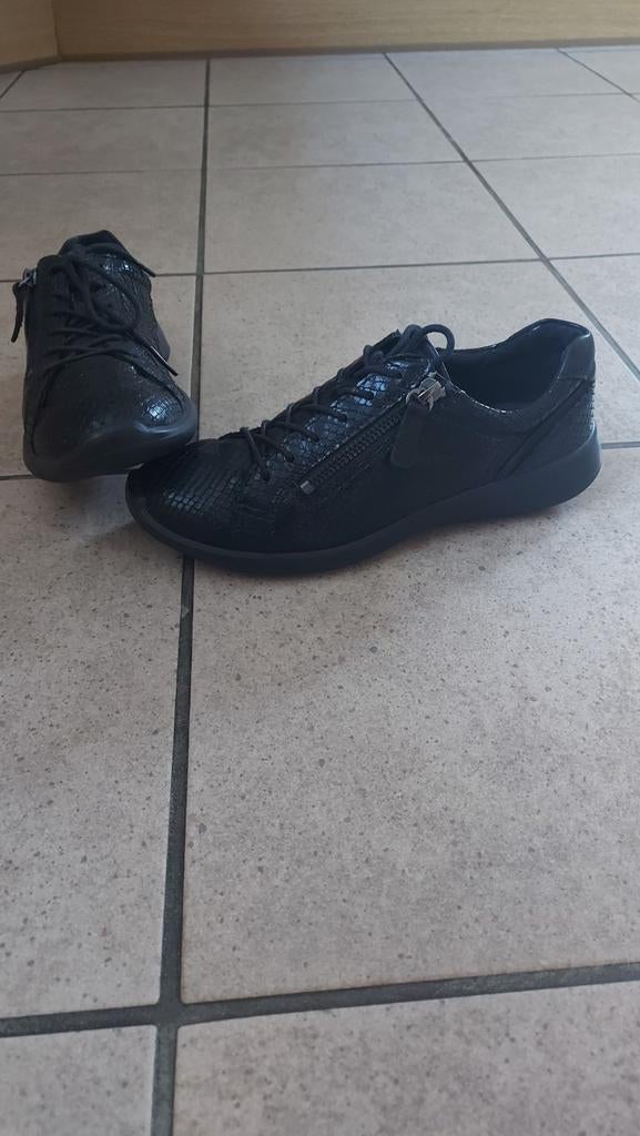 Als nieuw ECCO dames sneakers MT 37, Ecco, Zwart, Ophalen of Verzenden, Sneakers of Gympen