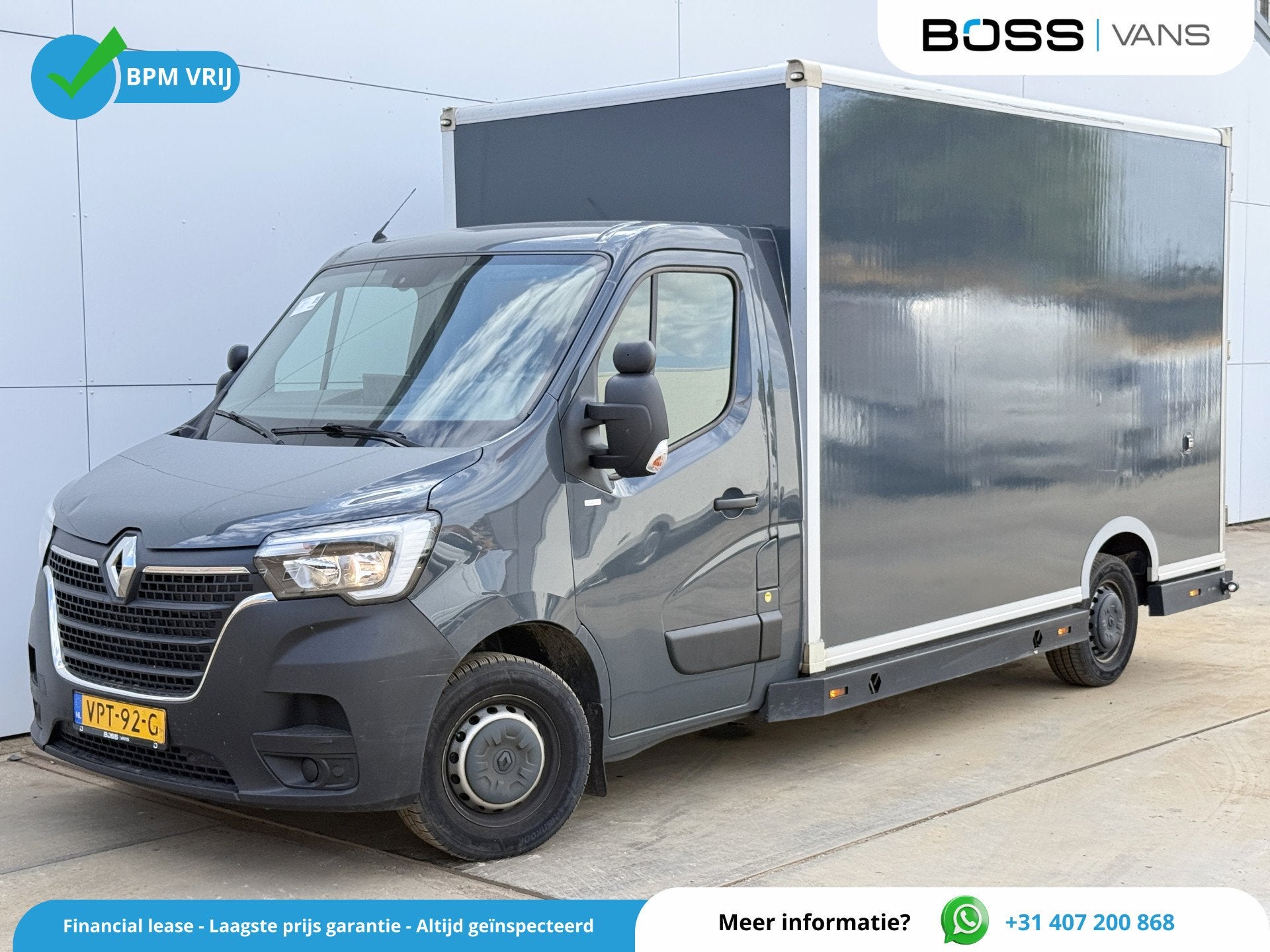 Renault Master Plancher T35 2.3 DCI 150PK Automaat LED Airco, Auto's, Bestelauto's, Gebruikt, 4 cilinders, 150 pk, Renault
