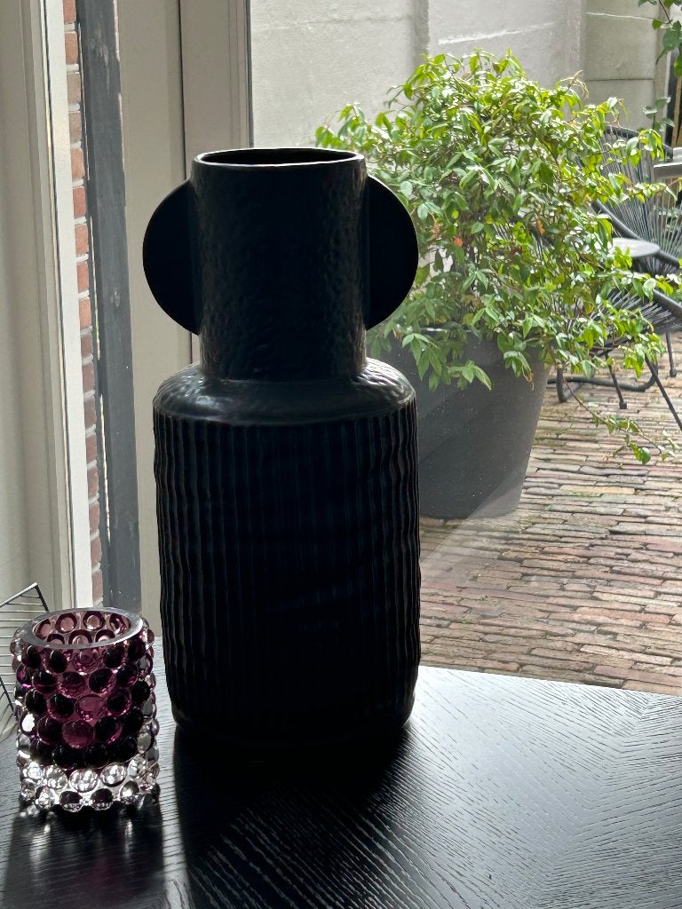 Vaas Jacob L van Lifestyle, Ophalen, Zwart, 45 cm, Zo goed als nieuw