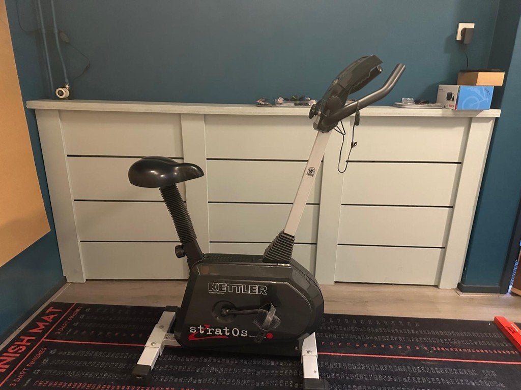 Hometrainer Kettler Stratos, Ophalen, Gebruikt, Metaal, Benen