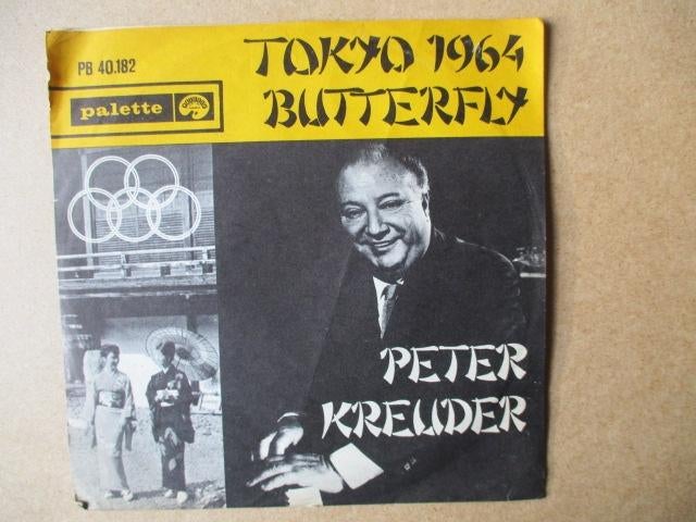 s5925 peter kreuder - tokyo 1964, Ophalen, Gebruikt, Overige genres, 7 inch