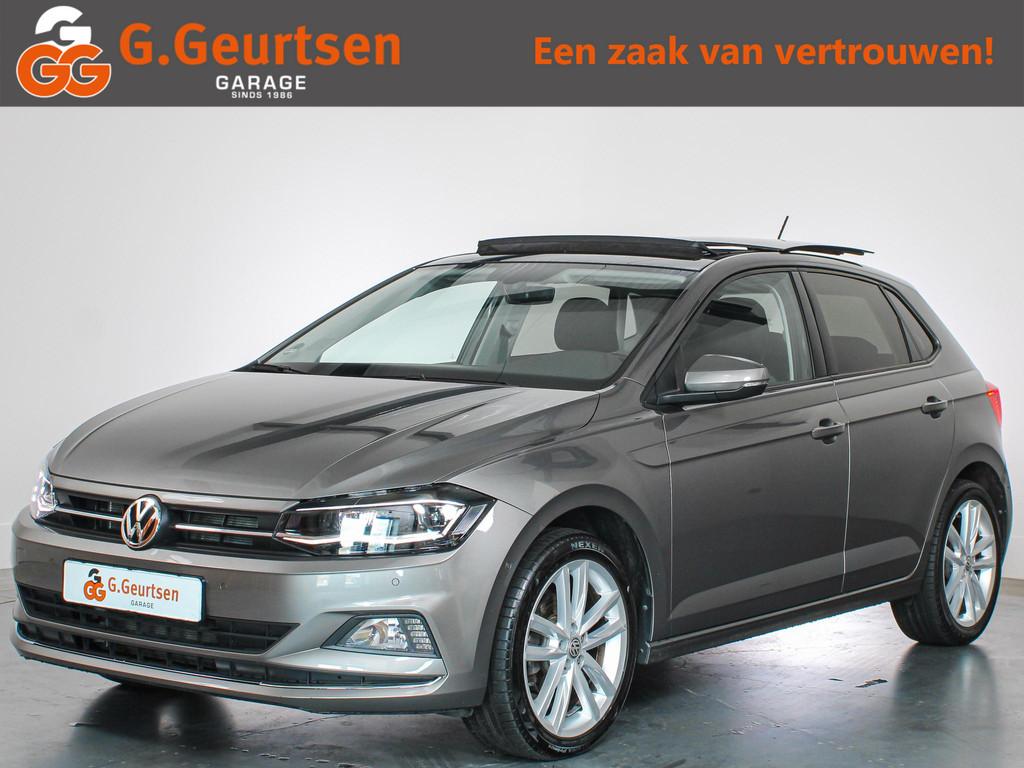Volkswagen Polo 1.0 TSI Highline Panoramadak, LED, Stoelverw, Auto's, Volkswagen, Stof, Gebruikt, 116 pk, Bedrijf