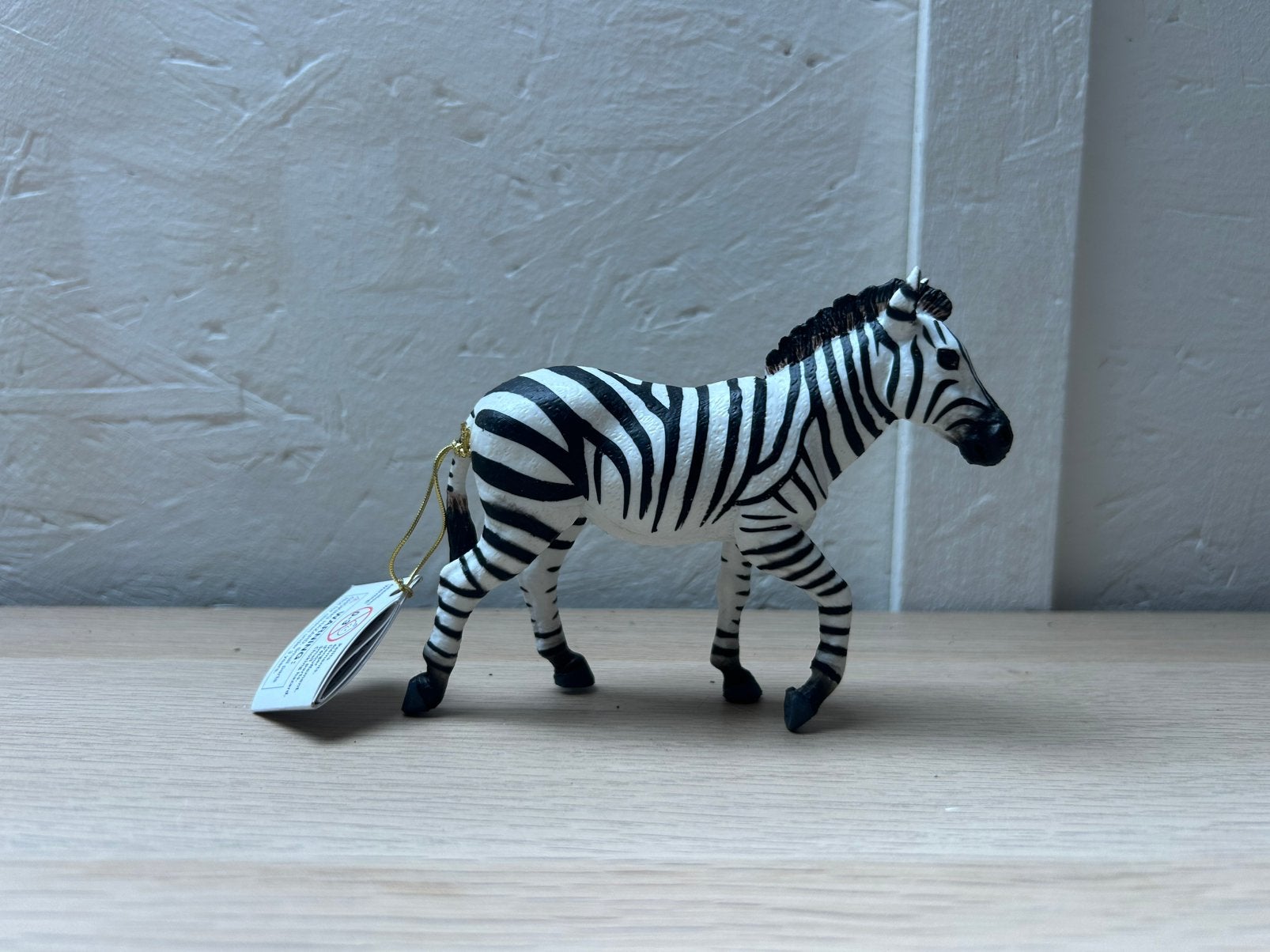Papo zebra, Ophalen of Verzenden, Zo goed als nieuw, Hond of Kat, Beeldje of Figuurtje