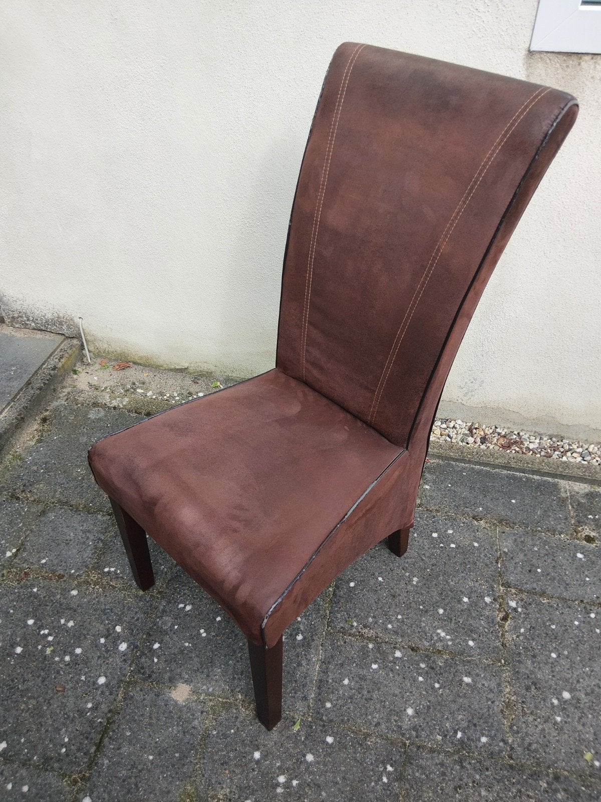 Eetkamer stoelen 6 stuks!, Ophalen, Gebruikt, Bruin, Vijf, Zes of meer stoelen
