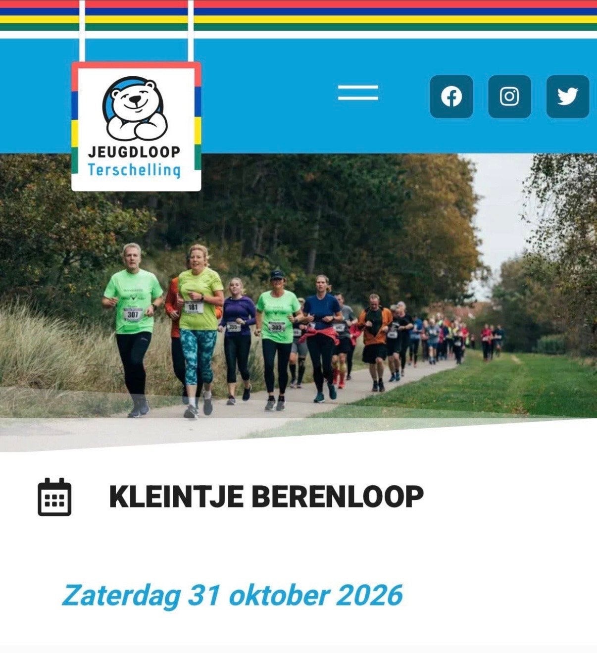 Gezocht: 1 Startbewijs 10 km kleintje Berenloop Terschelling, Eén persoon, Oktober