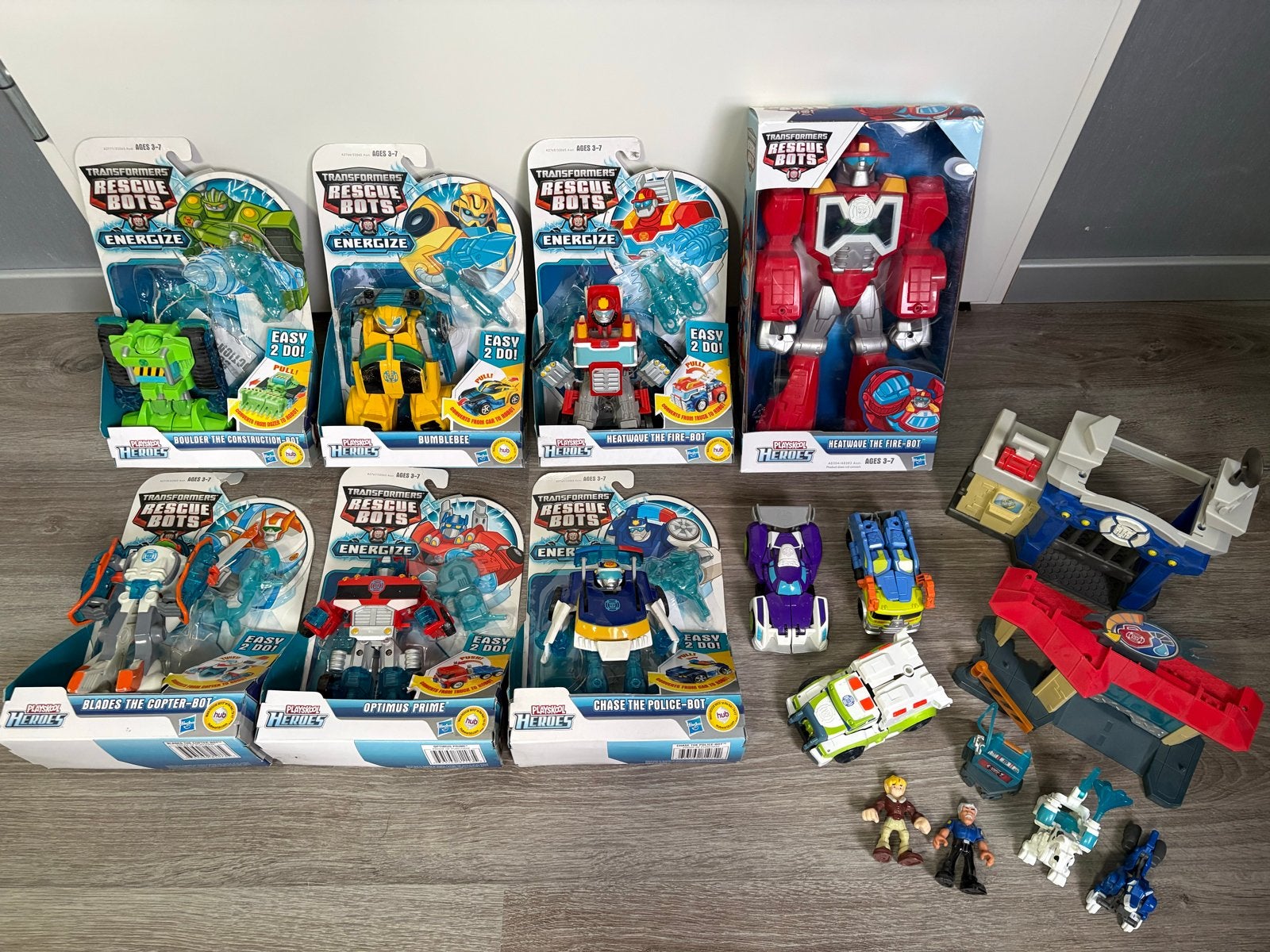 Grote verzameling Transformers Rescue Bots, Verzamelen, Transformers, Overige generaties, Ophalen of Verzenden, Zo goed als nieuw