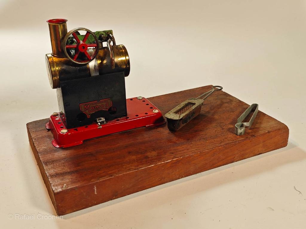 Mamod Minor 1 stoommachine (1946–1979) – Vintage speelgoed, Verzenden
