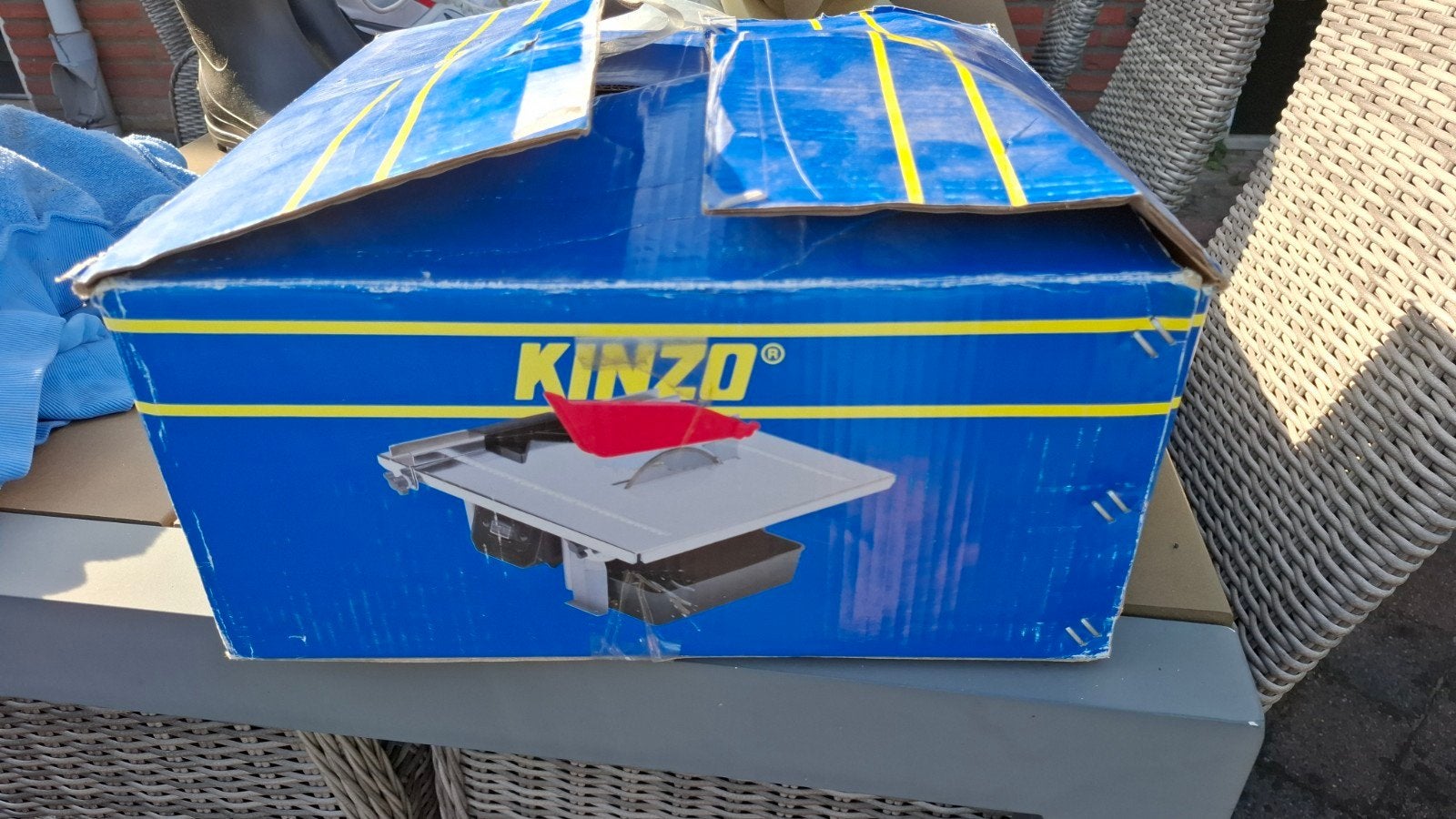 Kinzo 600 Watt Tegelzaagmachine, Ophalen, Gebruikt, Kinzo, Overige typen
