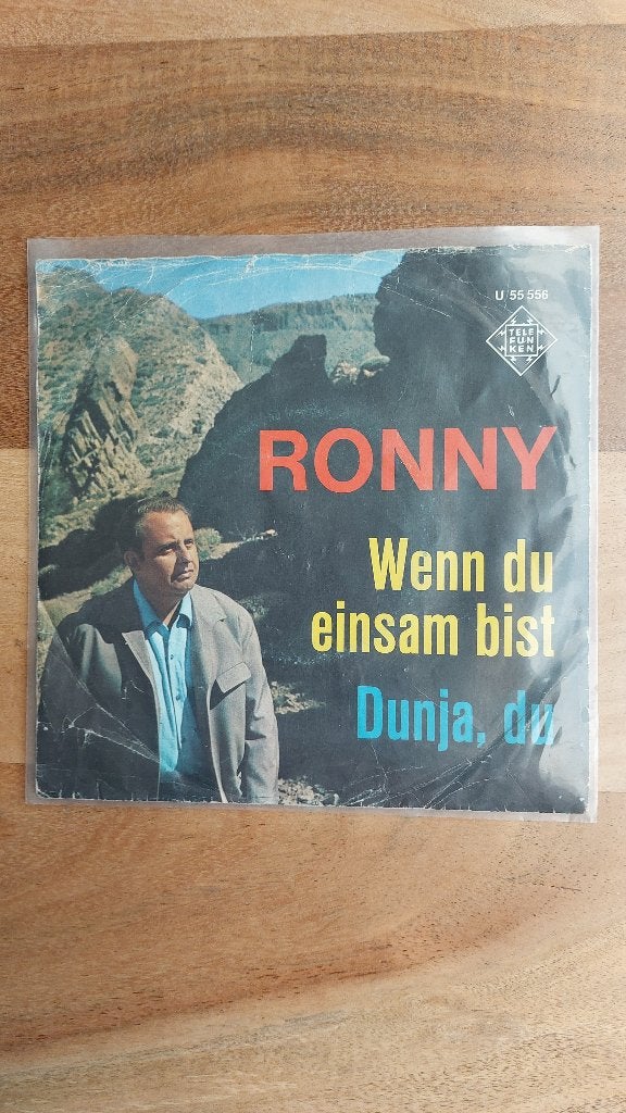 Ronny  /  Wenn du einsam bist, Cd's en Dvd's, Gebruikt, 7 inch, Ophalen of Verzenden, Pop