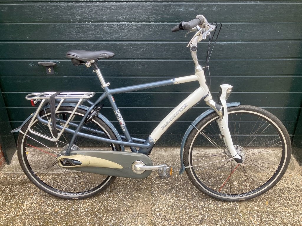 Batavus Mambo herenfiets maat L / 57 cm. - 100% nagekeken, Fietsen en Brommers, Fietsen | Heren | Herenfietsen, Gebruikt, Versnellingen