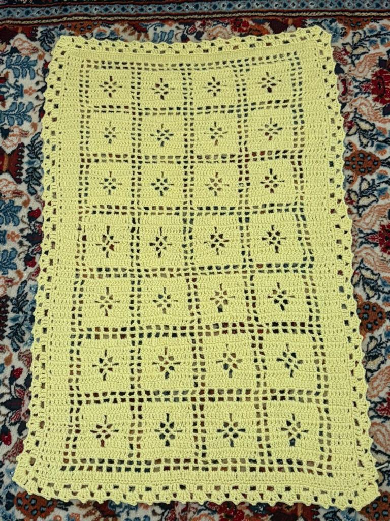 Handgebreide meubel of tafelkleed, Ophalen of Verzenden, Nieuw, Breien of Haken, Wol of Garen