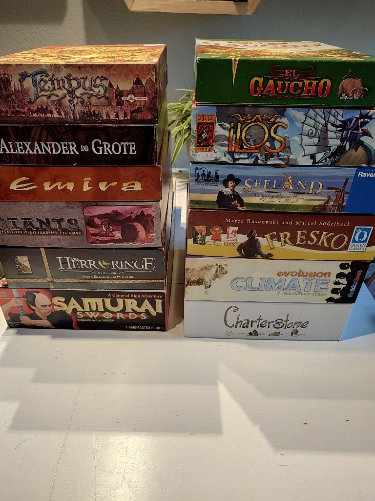 bordspellen, Een of twee spelers, Ophalen, Zo goed als nieuw